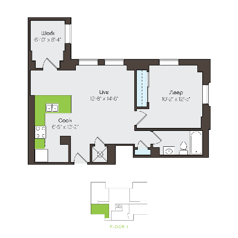 Floorplan - The Brownhardt