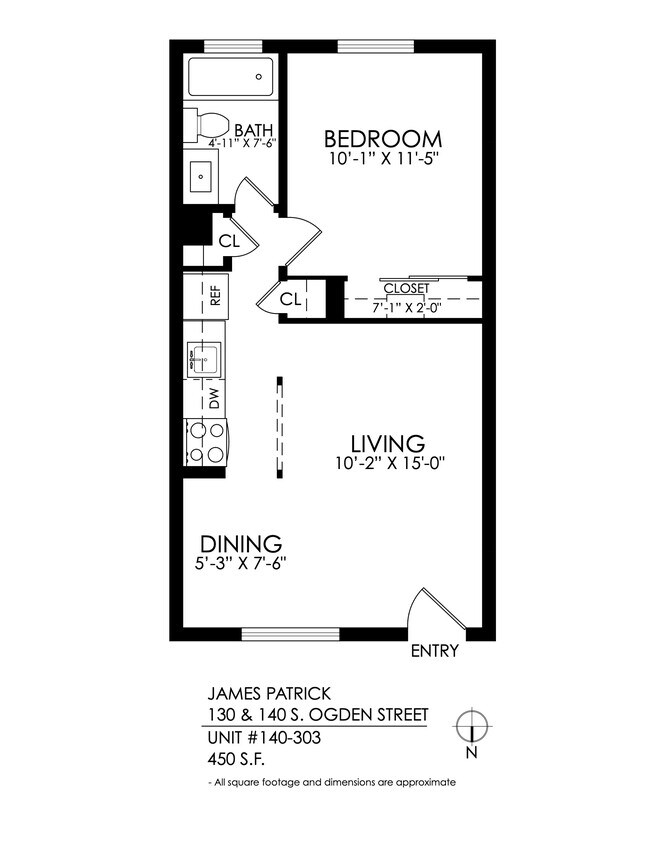 Floorplan - James Patrick