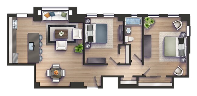 Floorplan - The Chesapeake