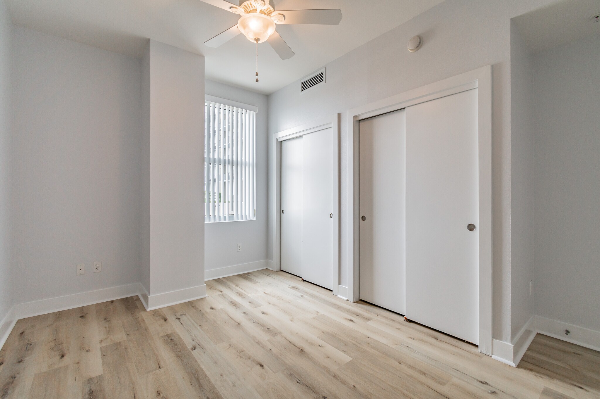Master bedroom window and closets - 1120 E Kennedy Blvd