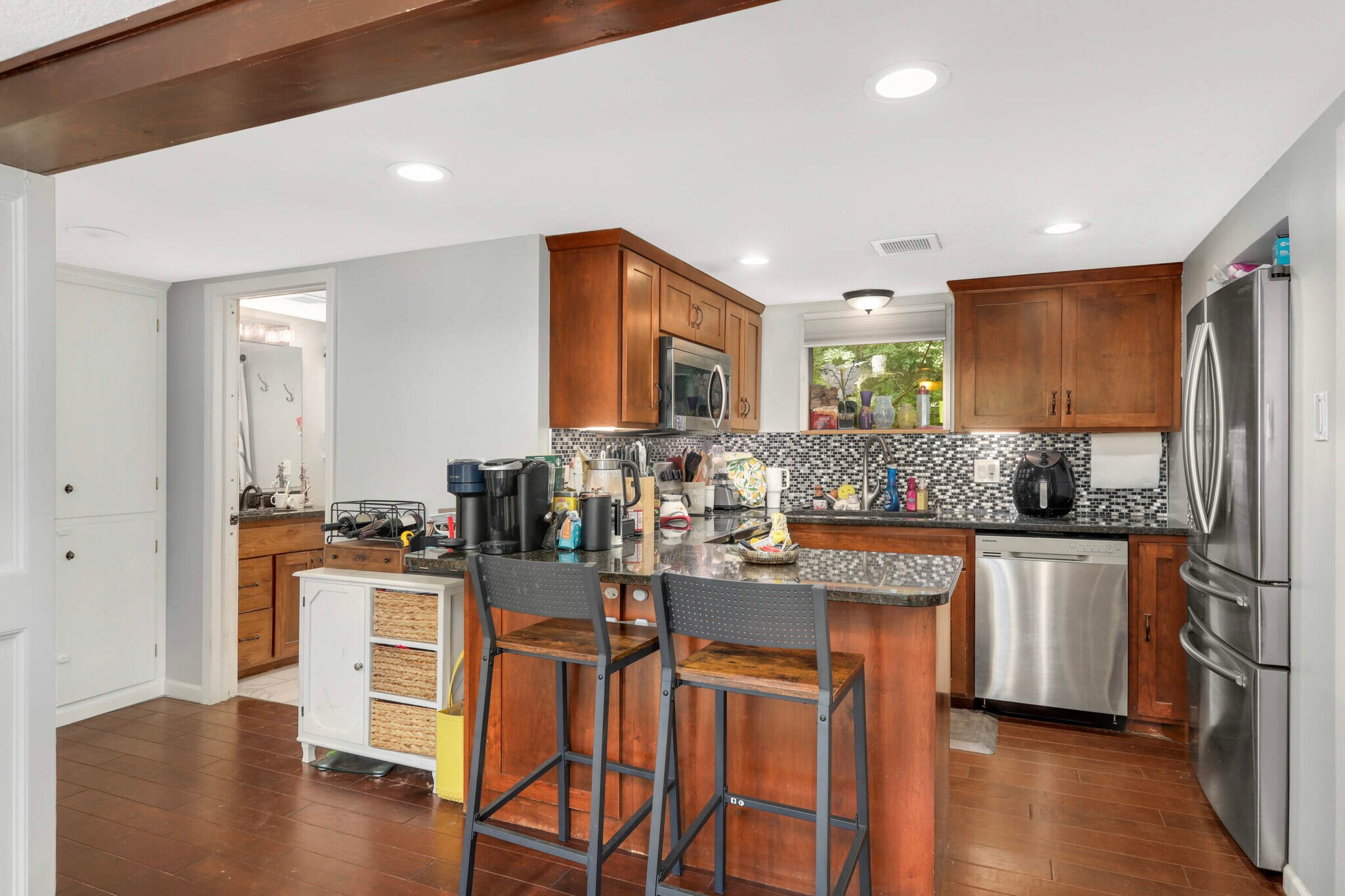 Functional bar height countertop - 14710 13th Ave N