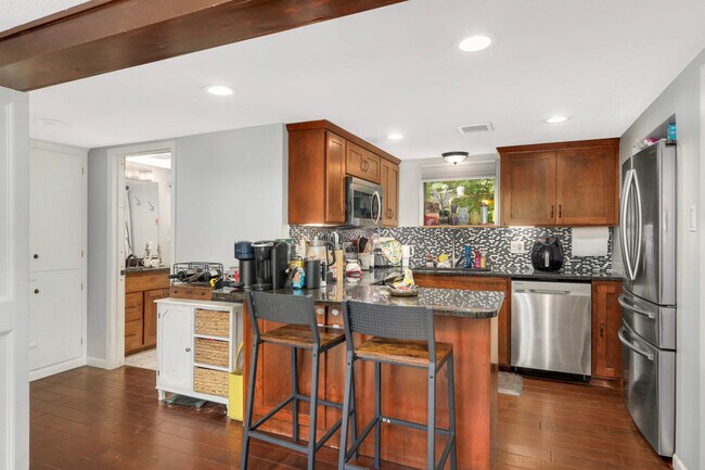 Functional bar height countertop - 14710 13th Ave N