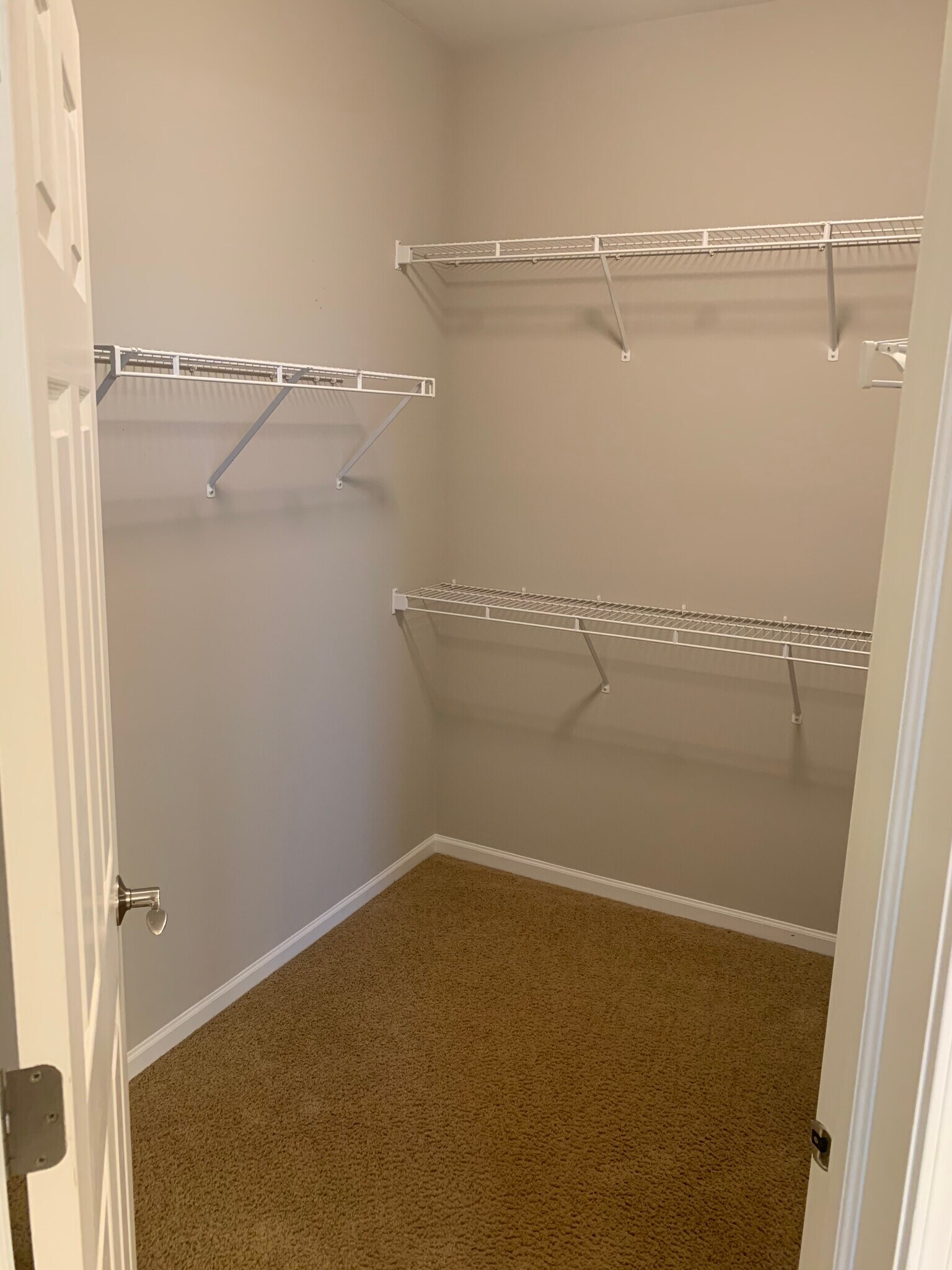 Master walk in closet - 281 Hickory Lane