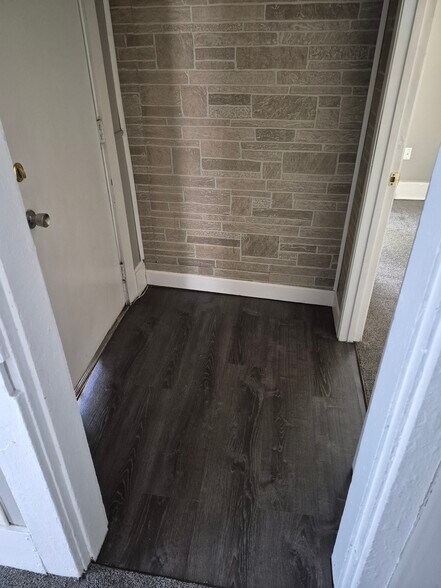 Entry view from living room - 343 Belgrade Ave