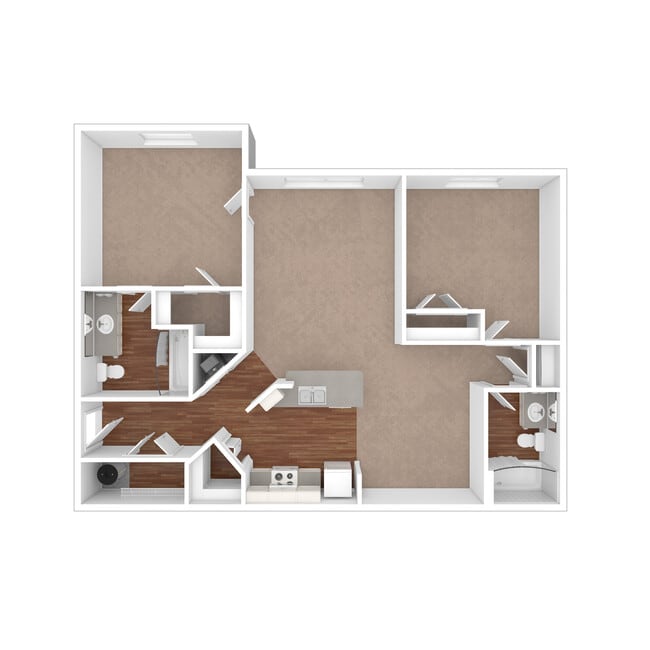 Floorplan - Hallmark at Timberlake Apartments