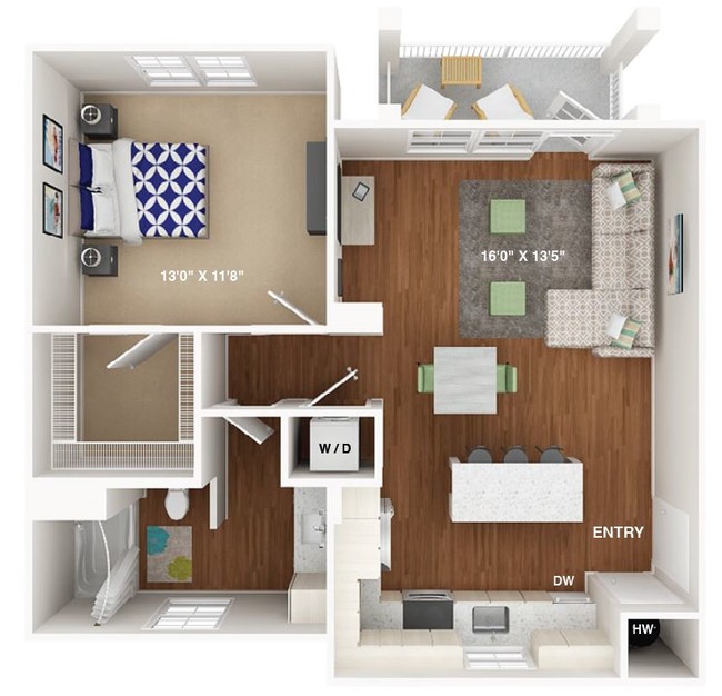 Floorplan - The Alexander at Sabal Point