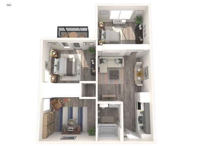 Floorplan - 2911 Adams