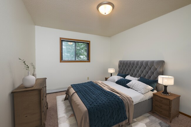 Fargo, ND Cedars 2 Apartments | Bedroom - Cedars 4