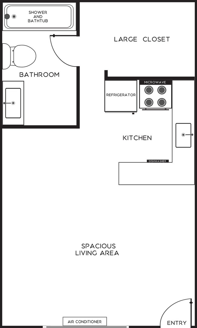 LIV @ University II, Studio Apartment - ATMO Escondido