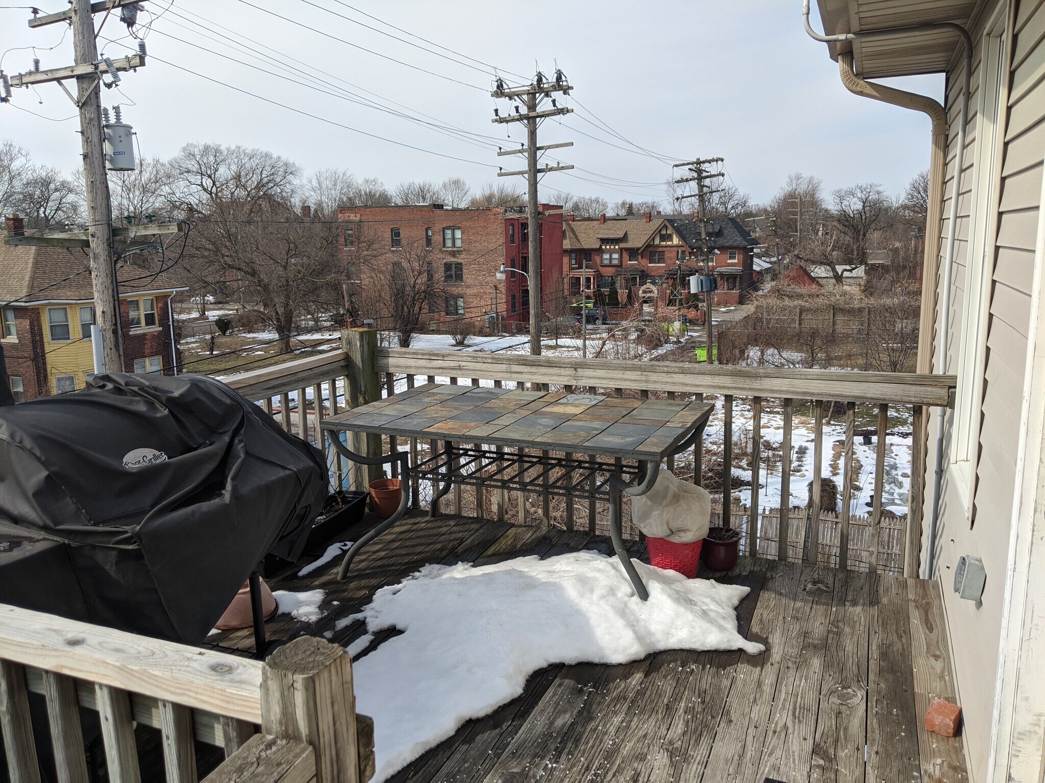 Back Patio - 3933 Trumbull St