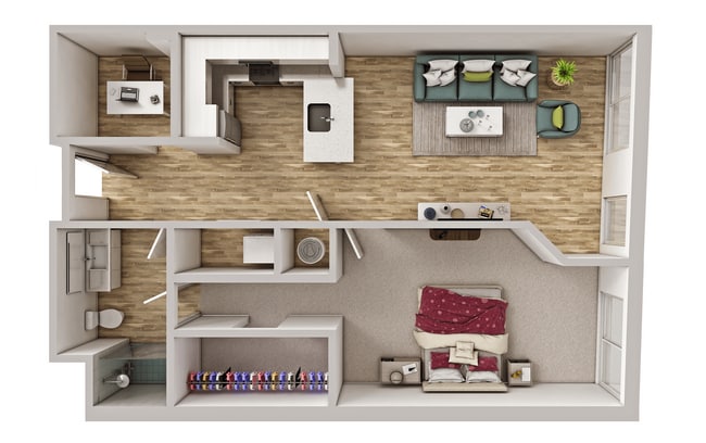 Floorplan - Novi Lofts