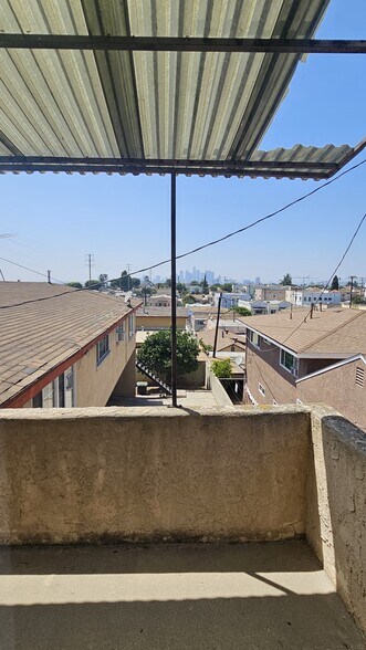Balcony View from Bedroom 1 - 1005 N Townsend Ave