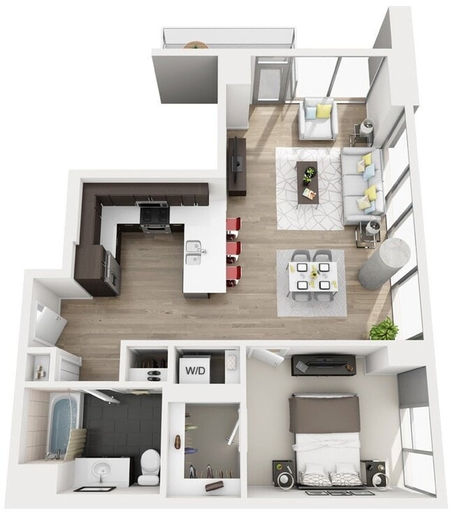 Floorplan - Halsted Flats