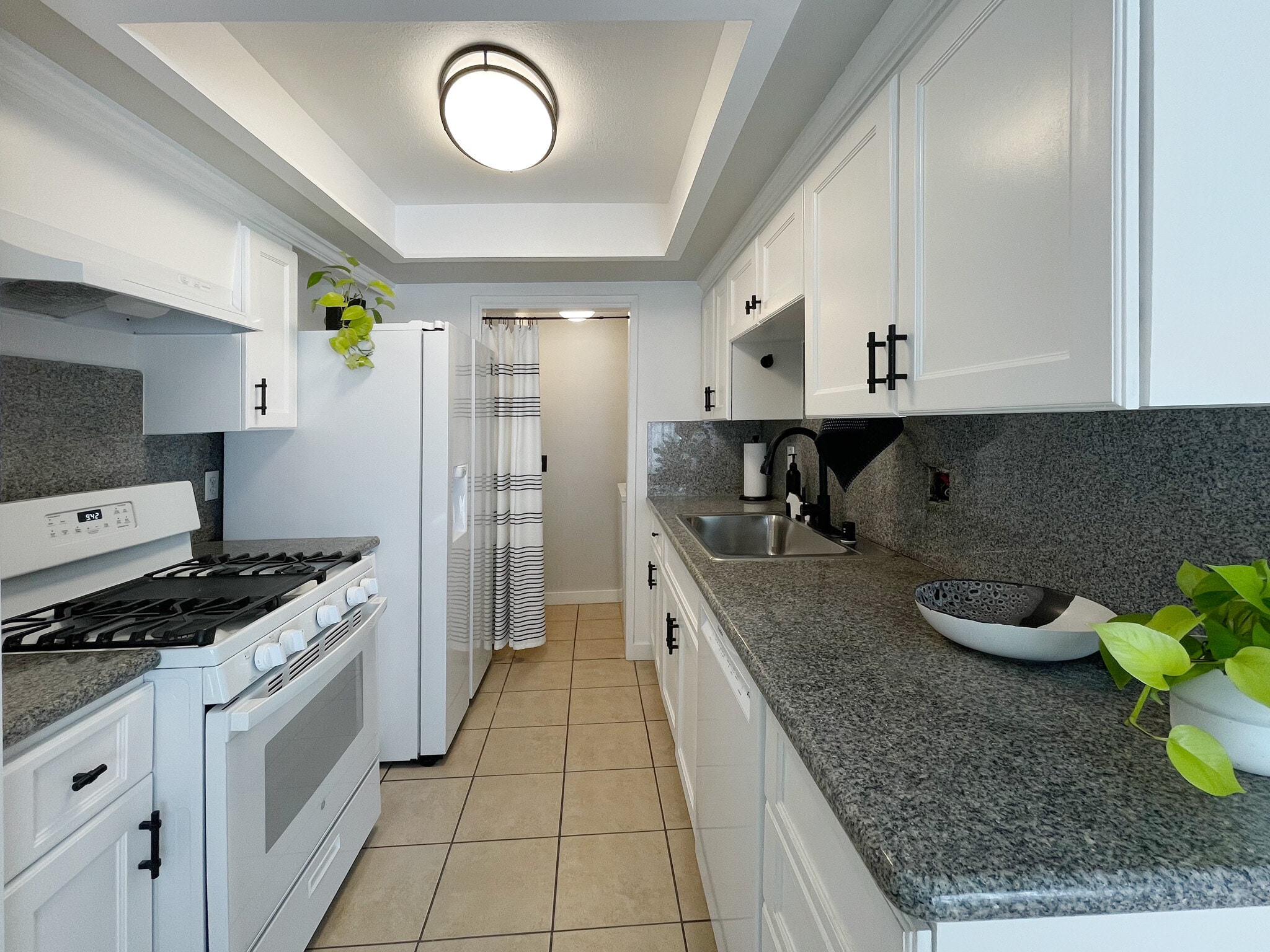 Refinished, roomy cabinets & granite counters - 9047 Langdon Ave