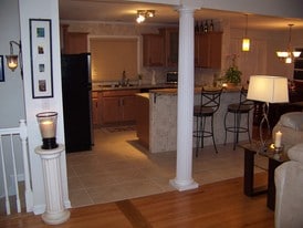 Modern contemporary open floorplan