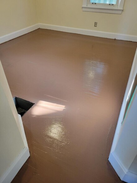 Bedroom #1 floors refinished - 1776 Dixdale Ave
