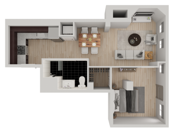 Floorplan - Stumpf Flats on Main