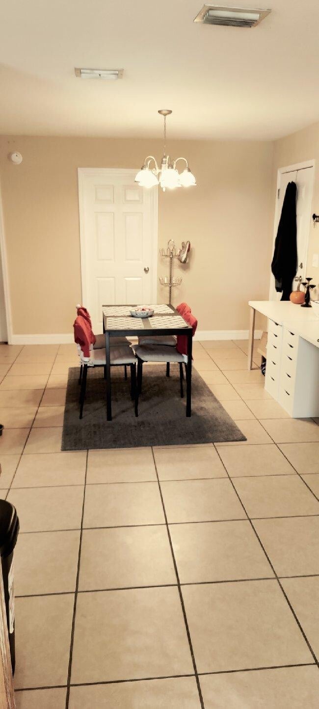 Dining Room looking from Kitchen - 214 Pine St