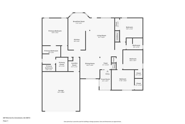 Building Photo - Cozy 4 Bedroom Home in Grovetown, GA