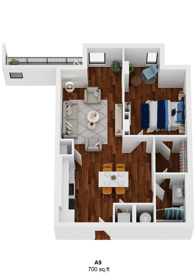 Floorplan - MDXL Flats