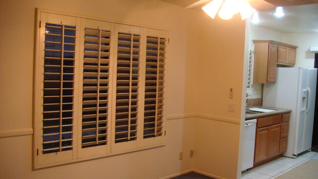 Dining area shutters - 2870 N Cottonwood St