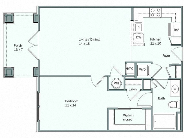 Floorplan - Lerner Parc Dulles