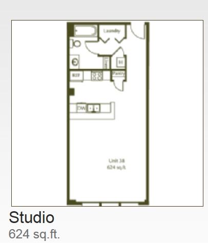 Green Unit 38 - Eleventh Street Lofts