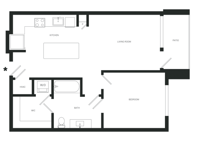 Floorplan - The Samford Glenn Apartments