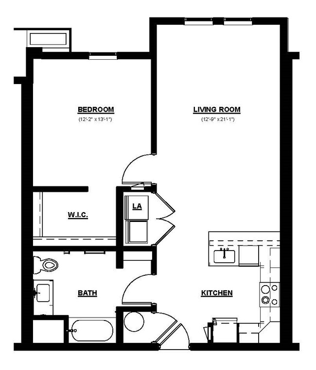Floorplan - Solace at Ballpark Village