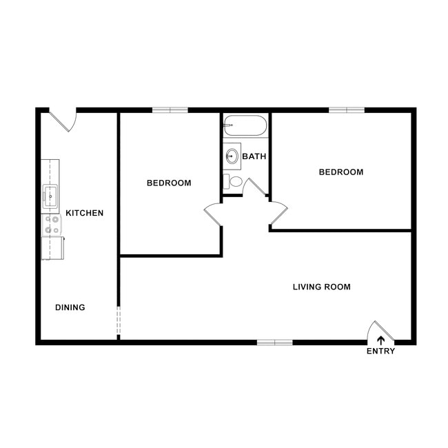 Floorplan - Park Cherokee Apartments