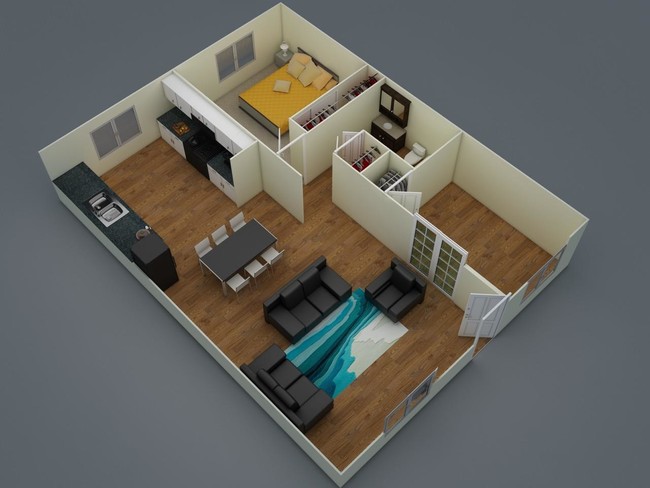 Floorplan - Fifteen 50 Apartments