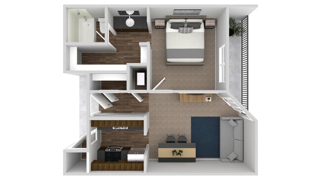 Floorplan - La Providencia Apartments
