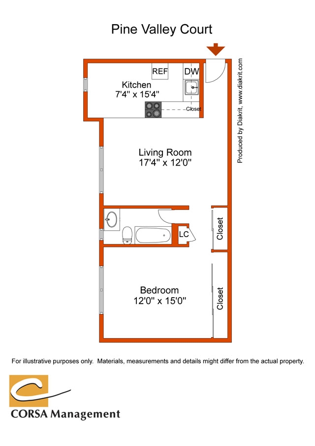 Floorplan - Pine Valley Court