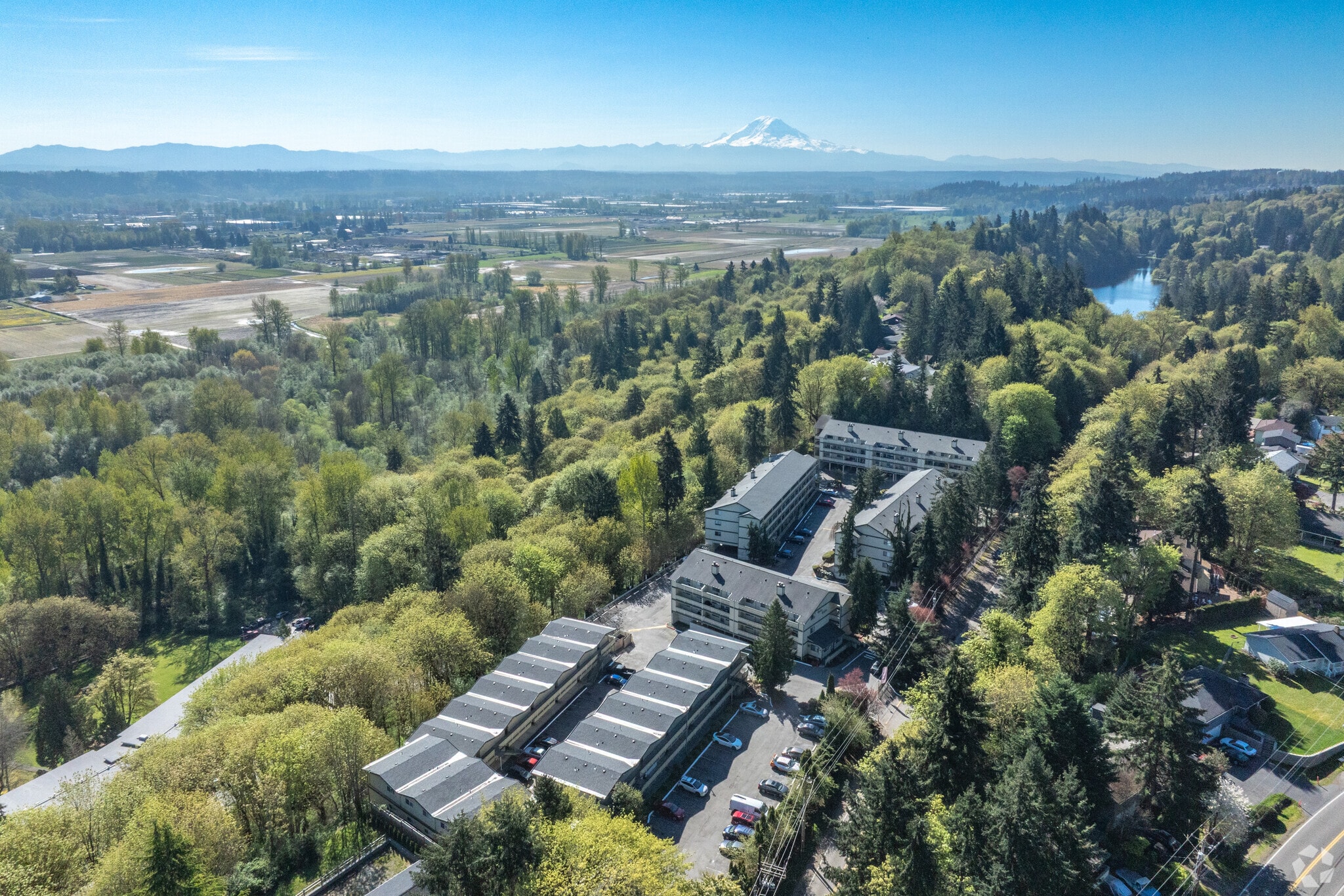 Aerial Context - Swiss Gables