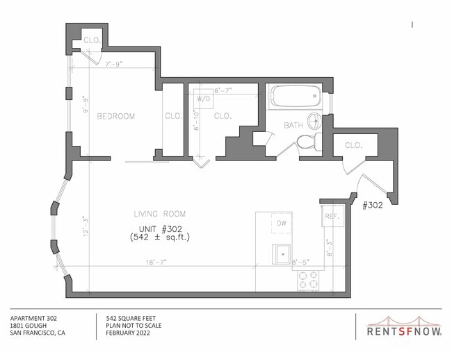 Floorplan - 1801 Gough