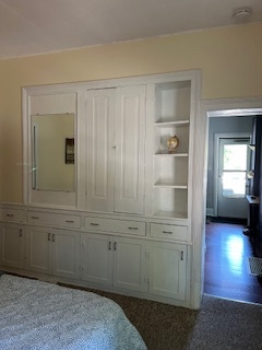 bedroom built in cabinets - 217 Franklin St