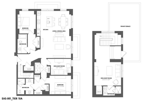 Floorplan - The Residences at Eastern Market