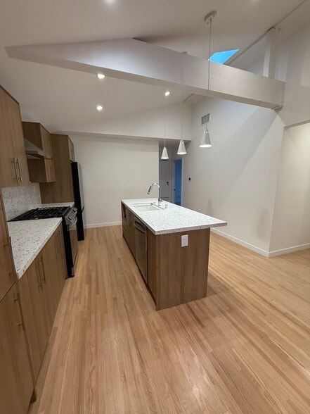 High Vaulted Ceilings in Kitchen - 1156 S Highland Ave