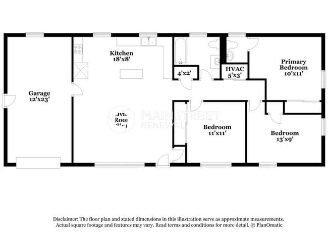 Building Photo - 3 Bedroom Pet-Friendly Home in Powder Springs, GA with Main Street Renewal