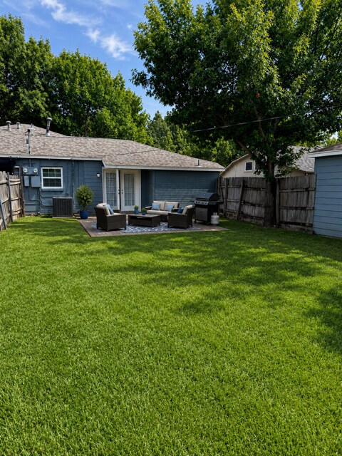 Privately Fenced in Backyard - 10109 Galway Dr