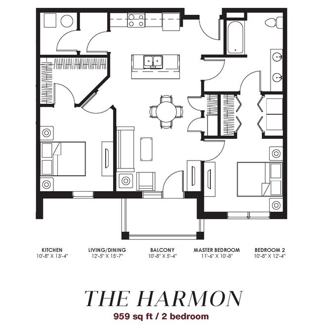 Floorplan - Washington Apartments
