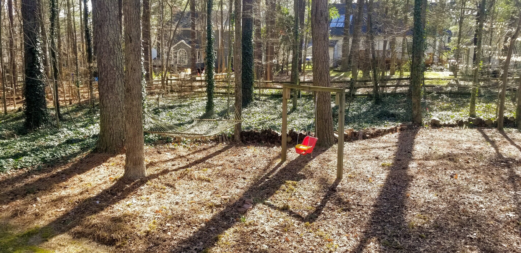 Back Yard - 7 Steeple Chase Ct