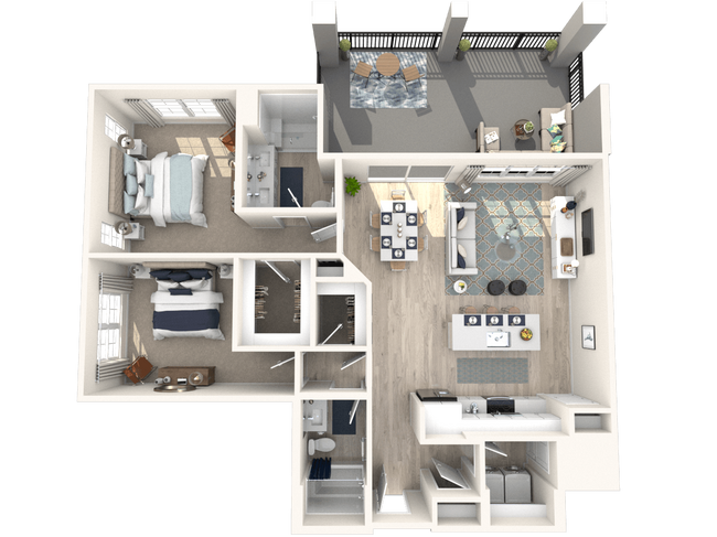 Floorplan - Altis Grand Suncoast Apartments