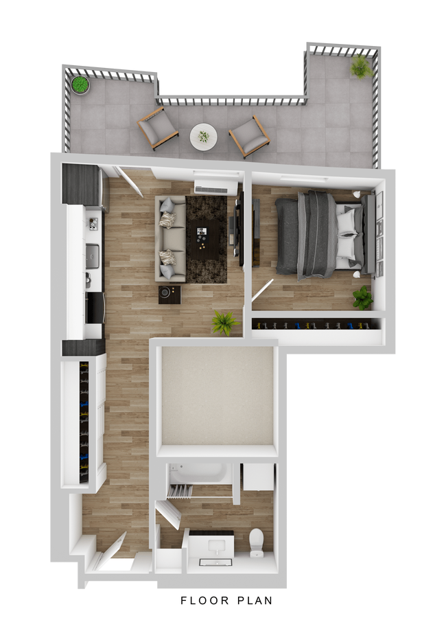 Floorplan - Hyas Point Apartments