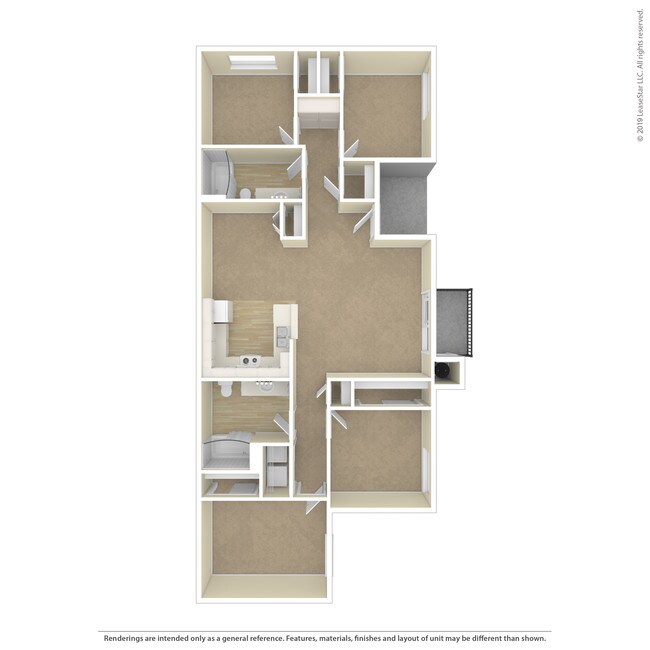 Floorplan - Carrington Pointe Apartments