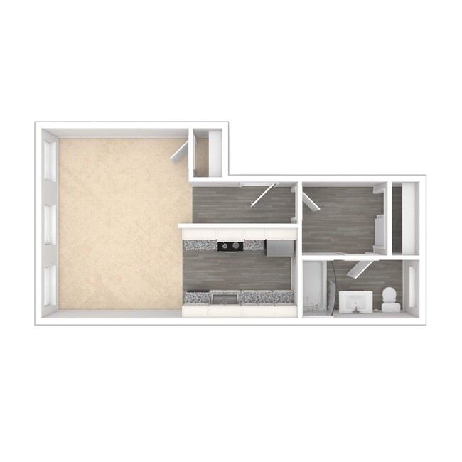 Floorplan - Windmill Place Apartments