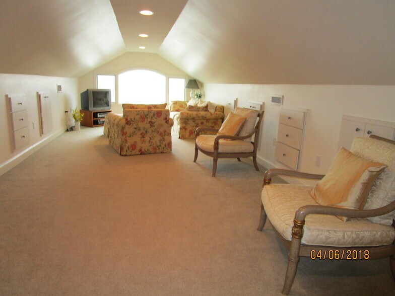 third floor family room (TV has been replaced by 70 in HDTV) - 103 Summer St
