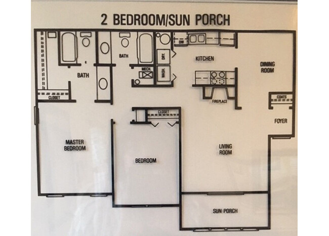 Floorplan - Twin Springs Apartments