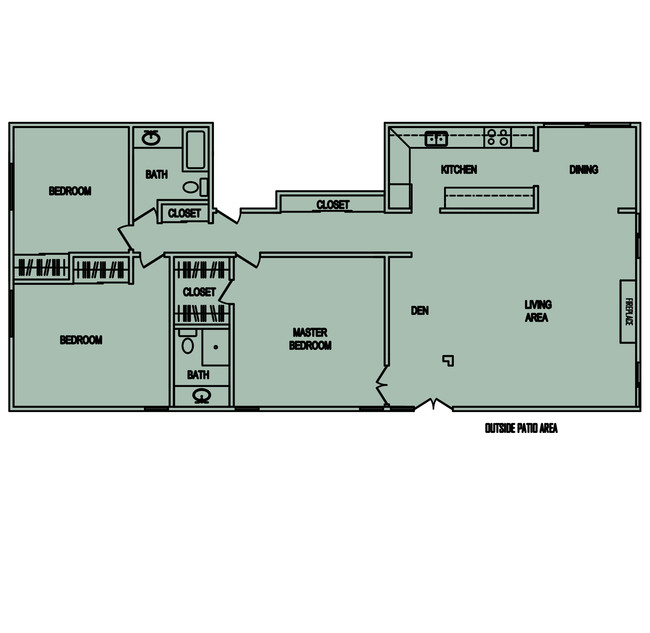 Floorplan - Madison Court Apartments