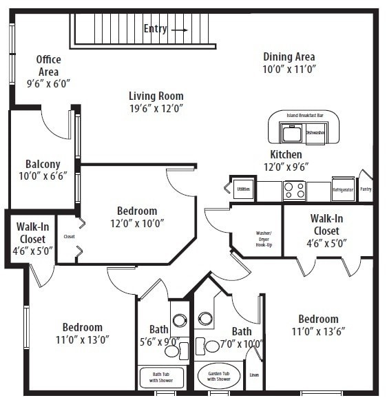Floorplan - Springs at Live Oak